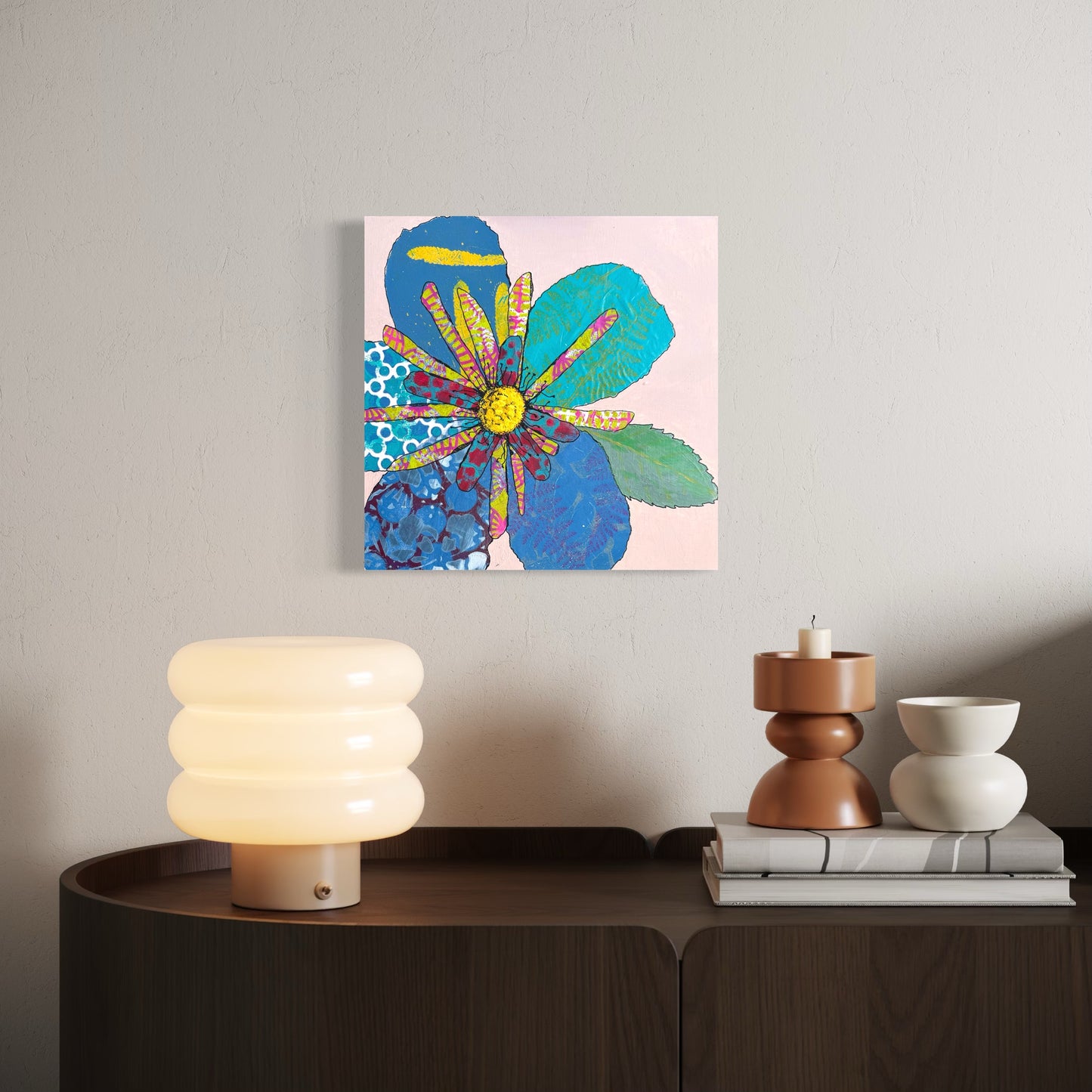 Fantasy Flower #2 - Blue