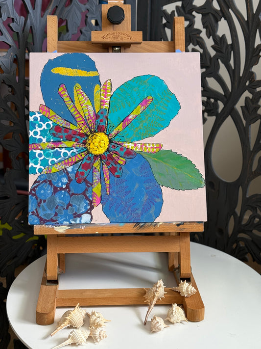 Fantasy Flower #2 - Blue