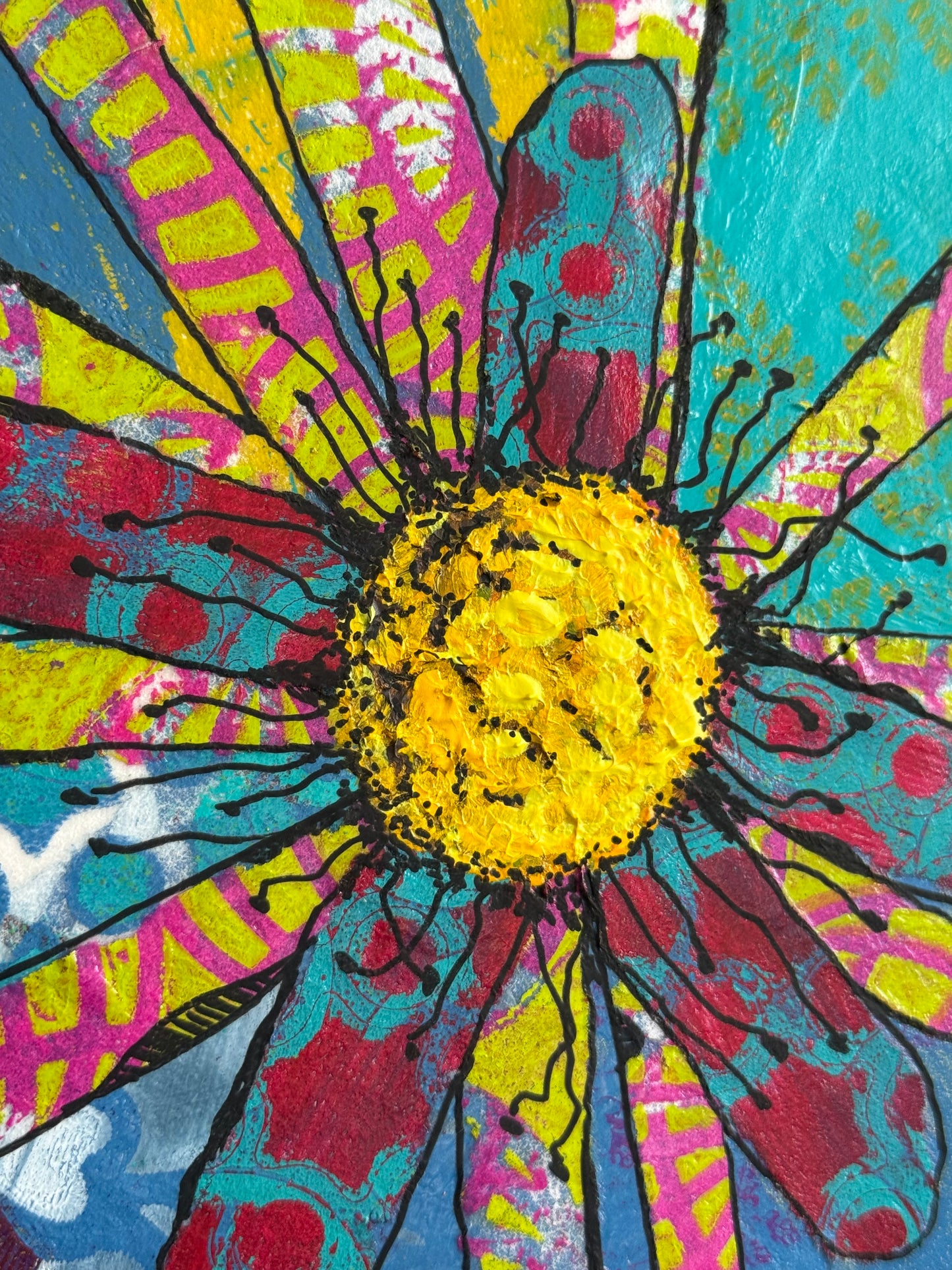 Fantasy Flower #2 - Blue